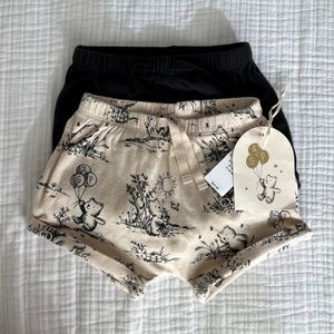 Baby Organic Cotton Brannan Bear Pull-On Shorts (2-Pack)